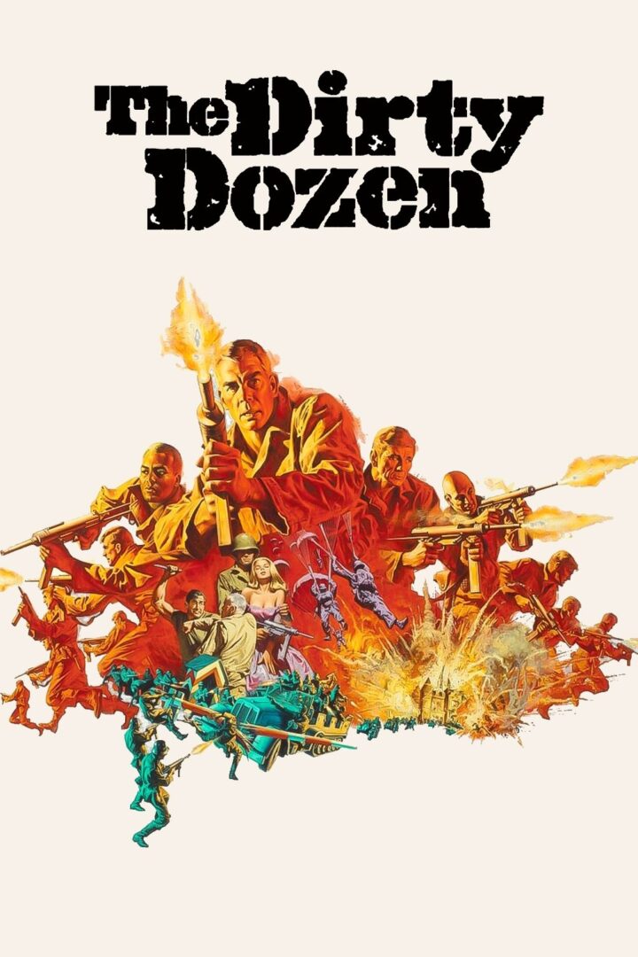 دانلود فیلم The Dirty Dozen 1967 بدون سانسور با پخش آنلاین