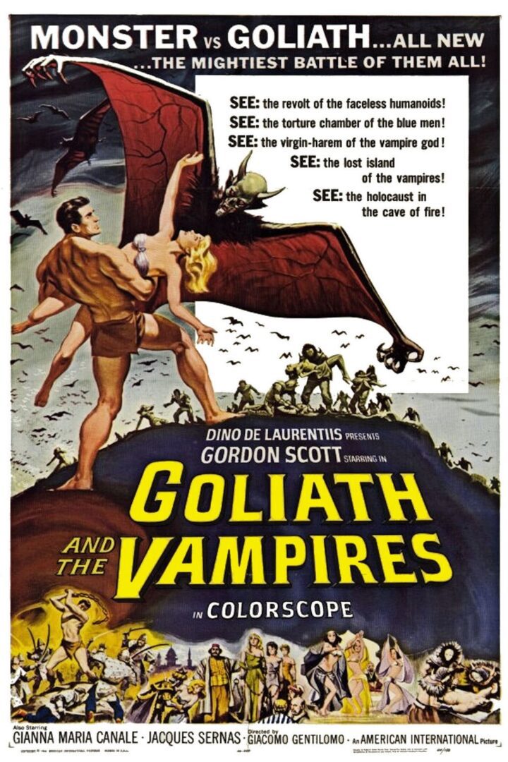 دانلود فیلم Goliath and the Vampires 1961 بدون سانسور با پخش آنلاین