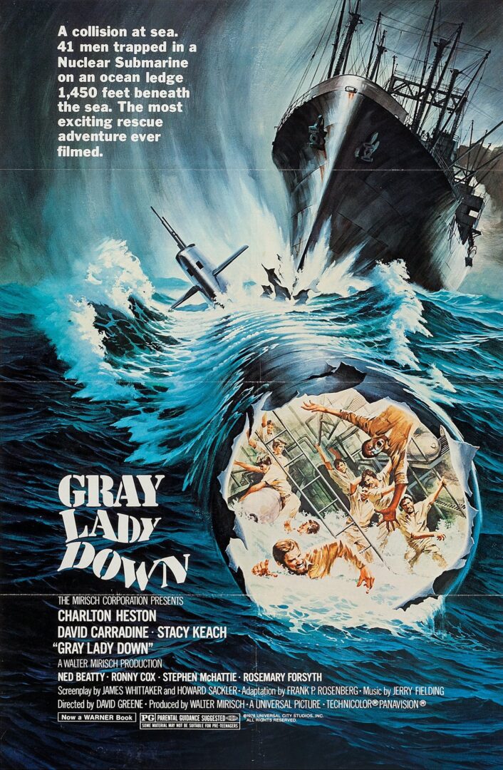 دانلود فیلم Gray Lady Down 1978 بدون سانسور با پخش آنلاین