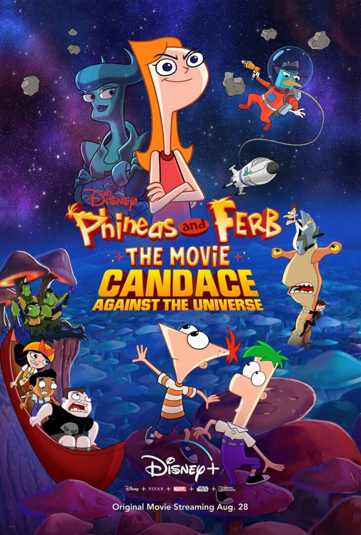 دانلود فیلم Phineas and Ferb the Movie: Candace Against the Universe 2020 بدون سانسور با پخش آنلاین