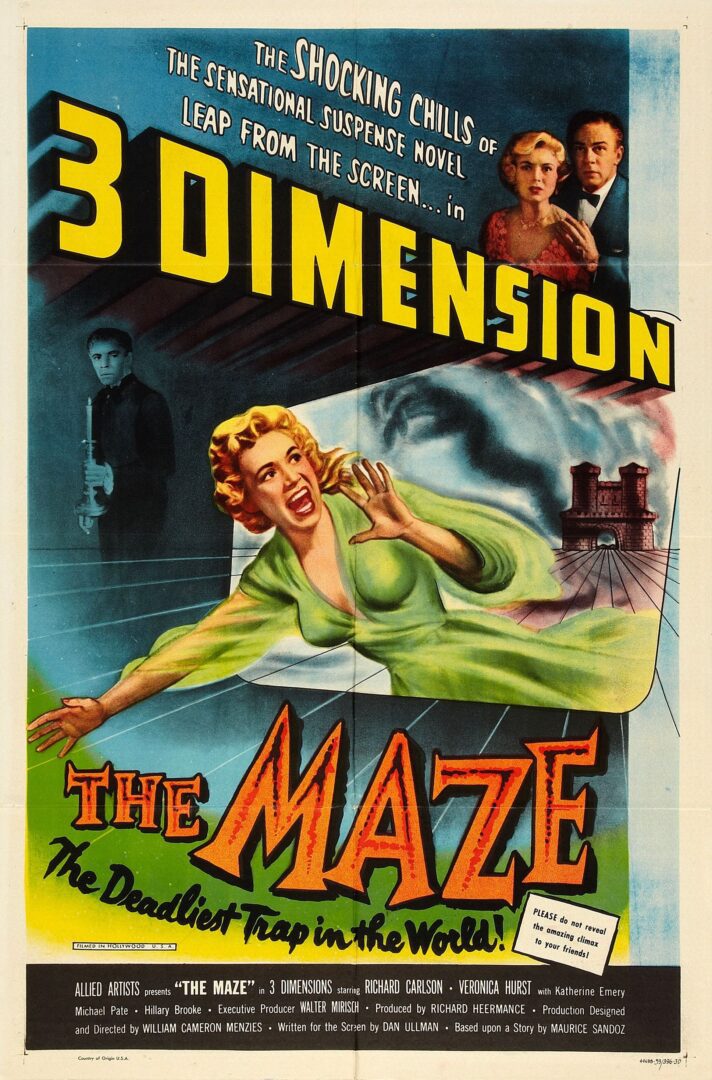 دانلود فیلم The Maze 1953 بدون سانسور با پخش آنلاین